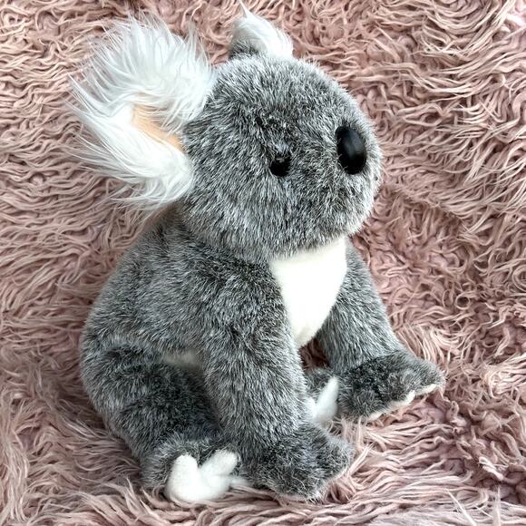 Ty Koala Bear Plush 2003 11" Stuffed Animal Plushy Gray Fuzzy Ears Beanbag Feet - Picture 2 of 8